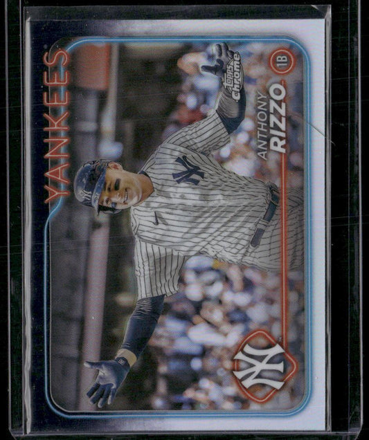 2024 Topps Chrome #127 Anthony Rizzo Refractors