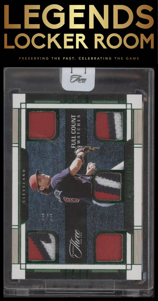 2024 Panini Three and Two full count swatches fcs-cdl chase delauter 5/5