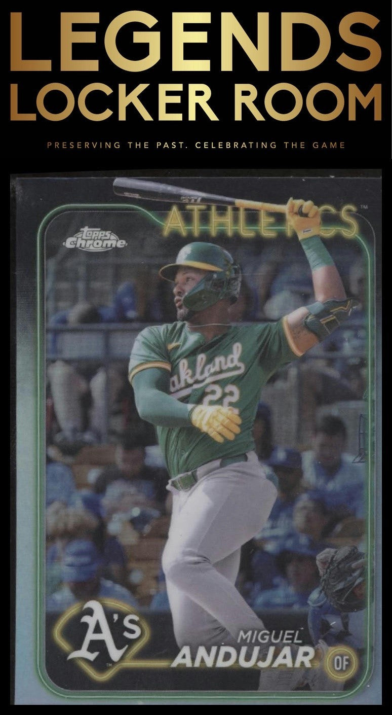 2024 Topps Chrome Update #USC15 Miguel Andujar Refractors