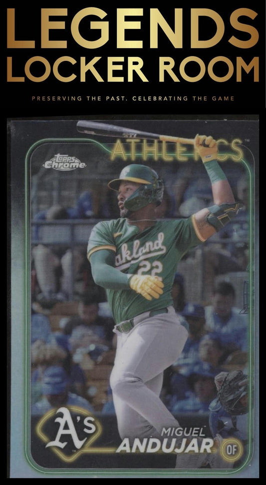 2024 Topps Chrome Update #USC15 Miguel Andujar Refractors