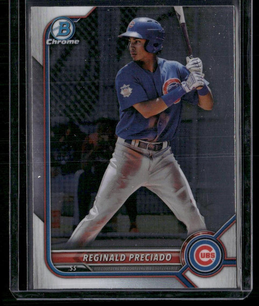 2022 Bowman #BCP-44 Reginald Preciado Chrome Prospects