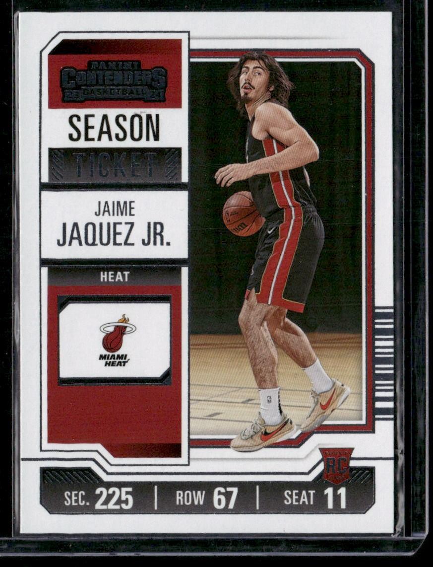 2023-24 Panini Contenders #84 Jaime Jaquez Jr.