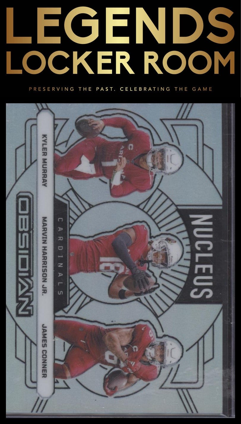 2024 Panini Obsidian Nucleus Silver Conner/Murray/Harrison Jr. /99
