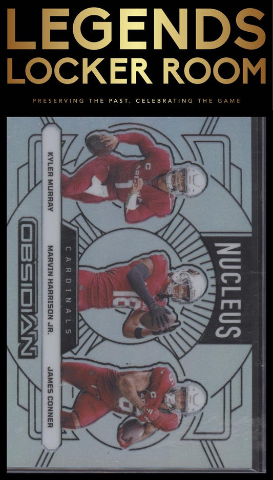 2024 Panini Obsidian Nucleus Silver Conner/Murray/Harrison Jr. /99