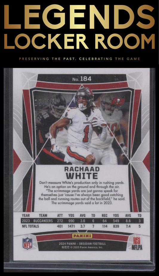 2024 Panini Obsidian Rachaad White Base Blue /25