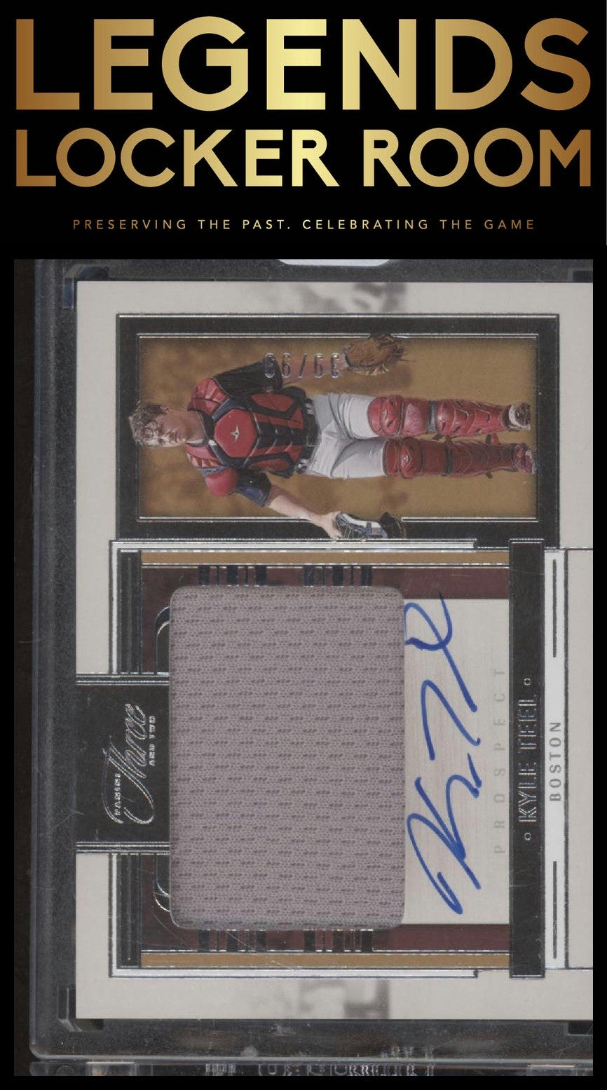 2024 Panini Three and Two Kyle Teel Auto Jersey Patch /99 #PJA-KT