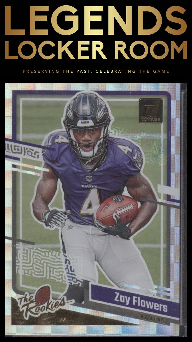 2023 Donruss #9 Zay Flowers The Rookies