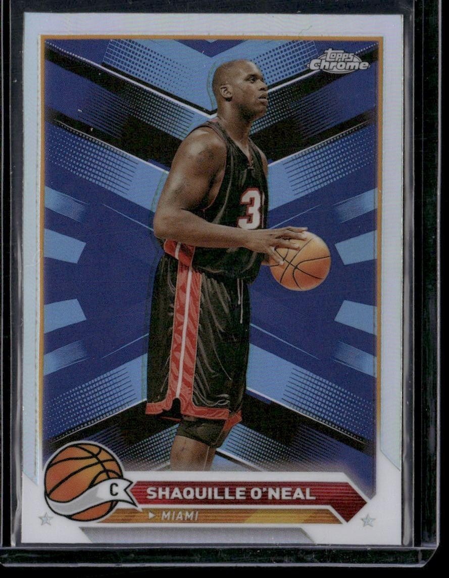 2023-24 Topps Chrome #148 Shaquille O'Neal Refractors