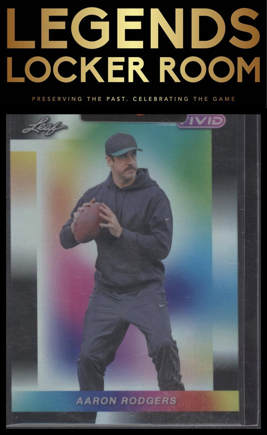 Leaf Pre Production Proof Aaron Rodgers 1/1