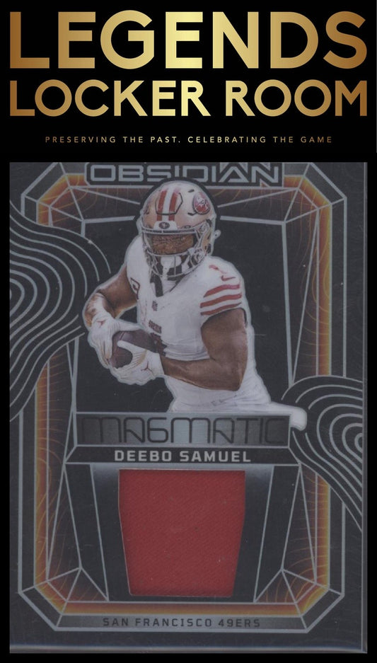 2024 Panini Obsidian - Magmatic Memorabilia #10 Deebo Samuel
