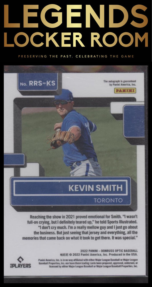 2022 Donruss Optic #RRS-KS Kevin Smith Rated Rookie Signatures