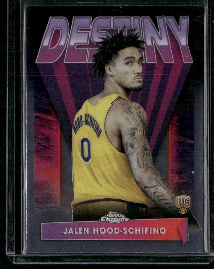 2023-24 Topps Chrome #D-9 Jalen Hood-Schifino Destiny