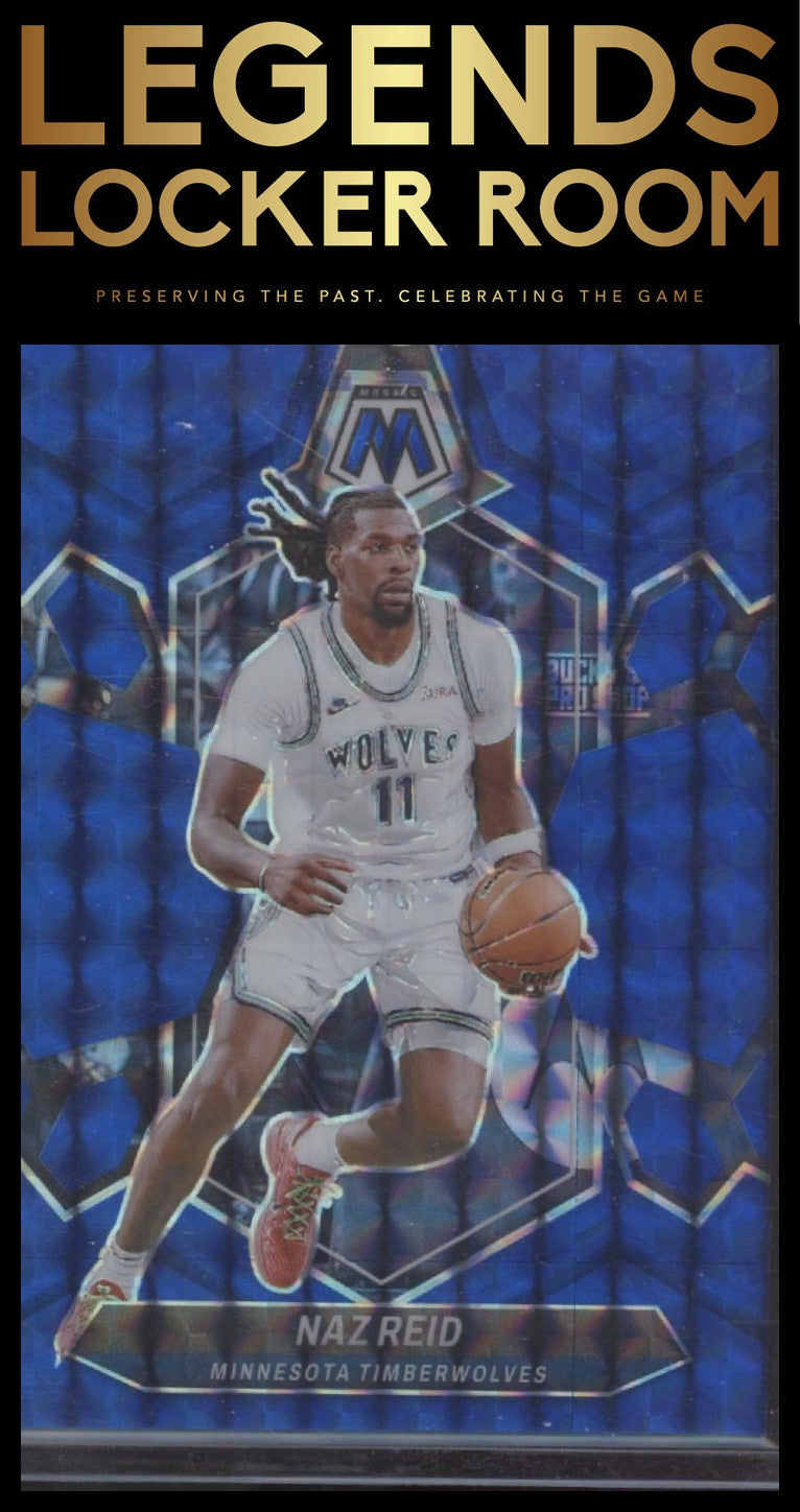 2023-24 Panini Mosaic #8 Naz Reid Blue #/199