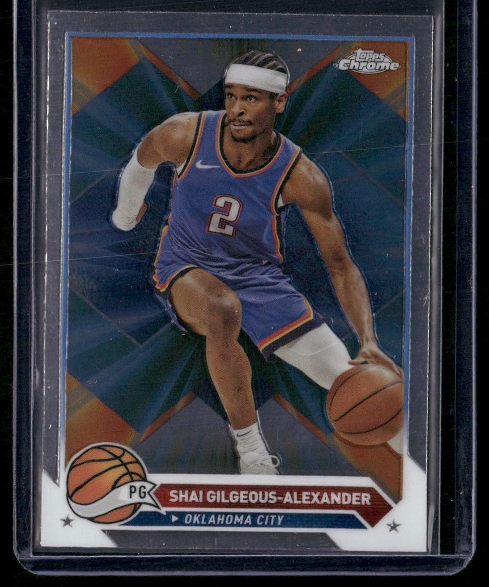2023-24 Topps Chrome #53 Shai Gilgeous-Alexander