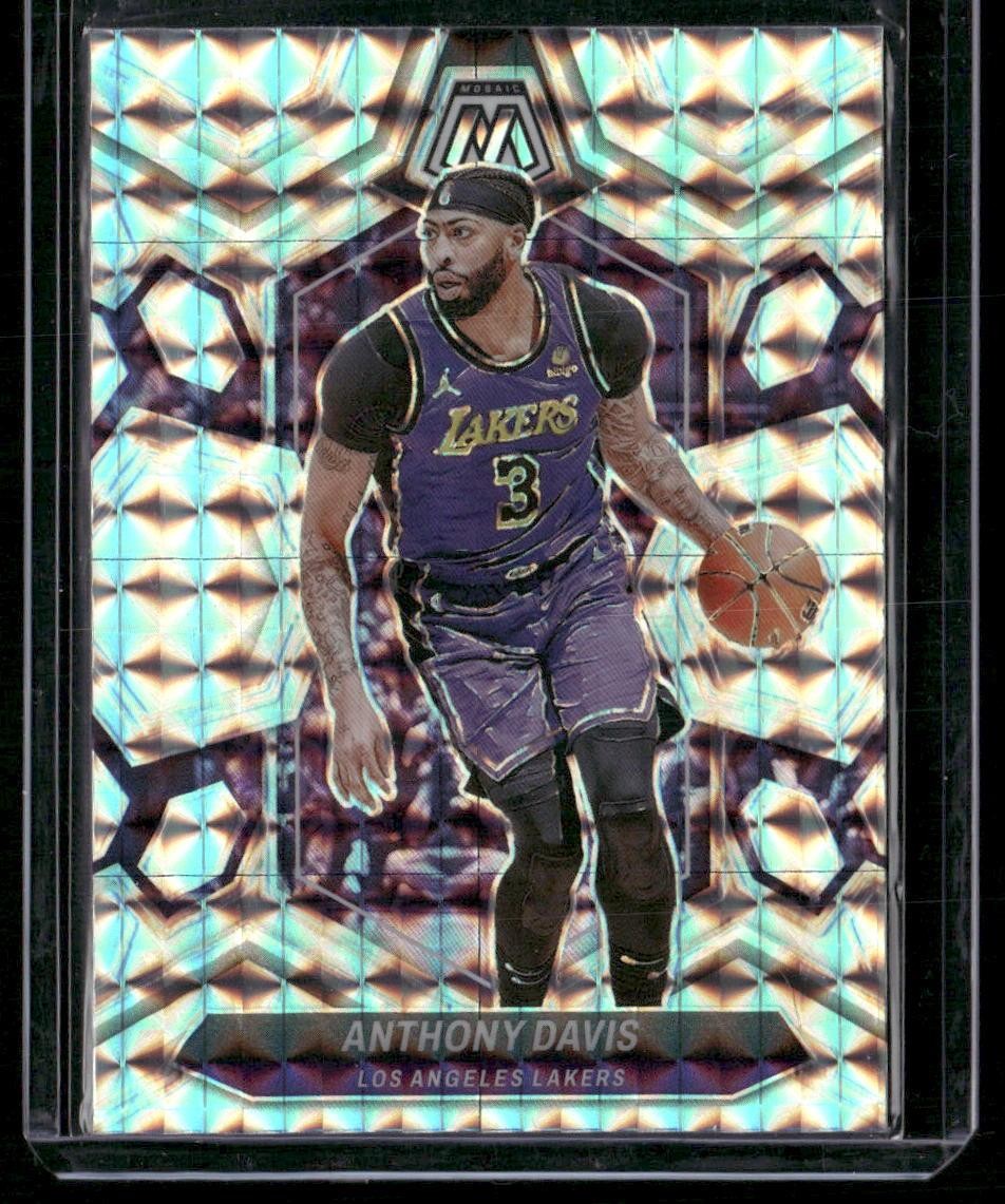 2023-24 Panini Mosaic #73 Anthony Davis Silver