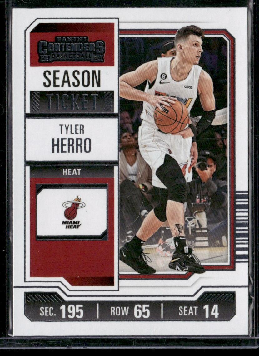 2023-24 Panini Contenders #60 Tyler Herro