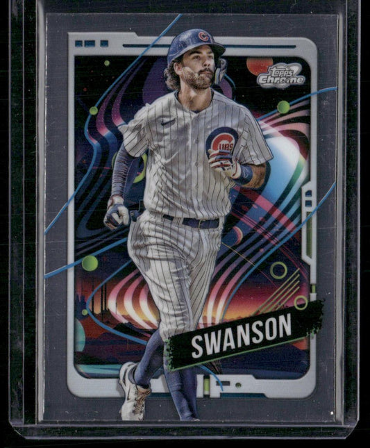 2024 Topps Chrome Cosmic #73 Dansby Swanson