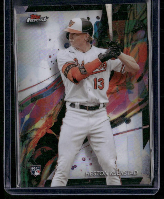 2024 Finest #43 Heston Kjerstad Refractors
