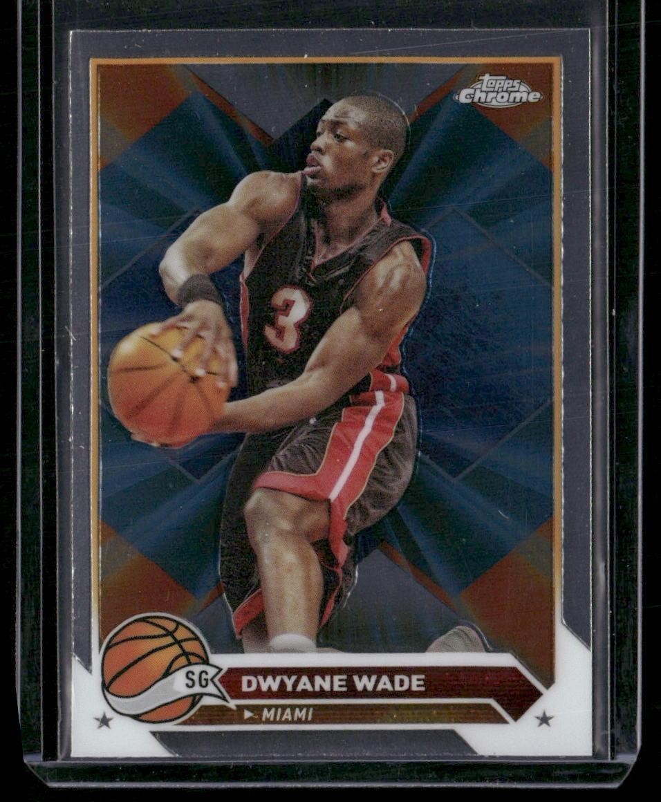 2023-24 Topps Chrome #154 Dwyane Wade