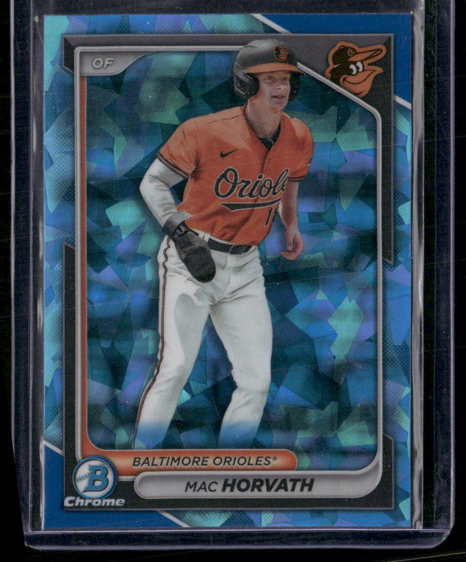 2024 Bowman Chrome Sapphire BCP-6 Mac Horvath