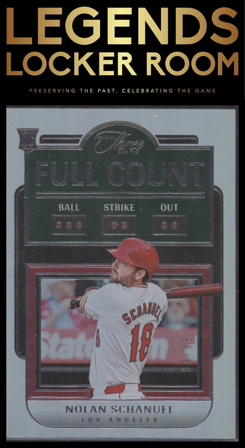 2024 Panini Three and Two #23 Nolan Schanuel Full Count (Insert) #/99