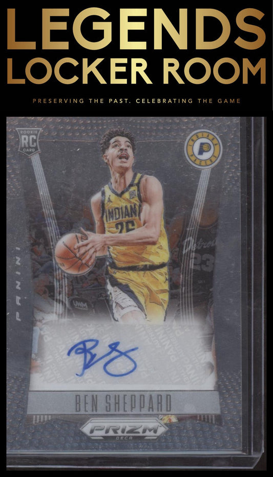2023-24 Panini Prizm Deca #DS-BEN Ben Sheppard Signatures
