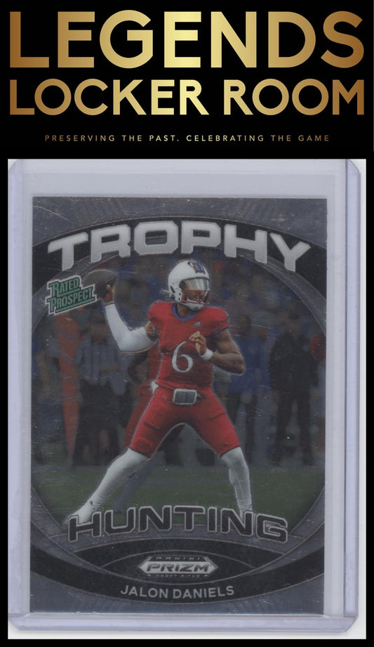 2024 Panini Prizm Draft Picks #TH-JDS Jalon Daniels Trophy Hunting