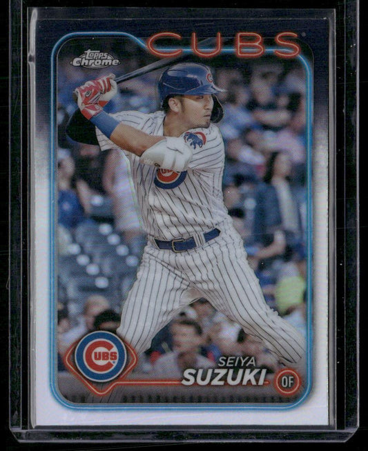 2024 Topps Chrome #13 Seiya Suzuki Refractors