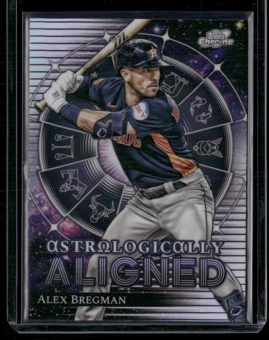 2024 Topps Chrome Cosmic #AA-1 Alex Bregman Astrologically Aligned