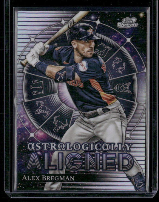 2024 Topps Chrome Cosmic #AA-1 Alex Bregman Astrologically Aligned