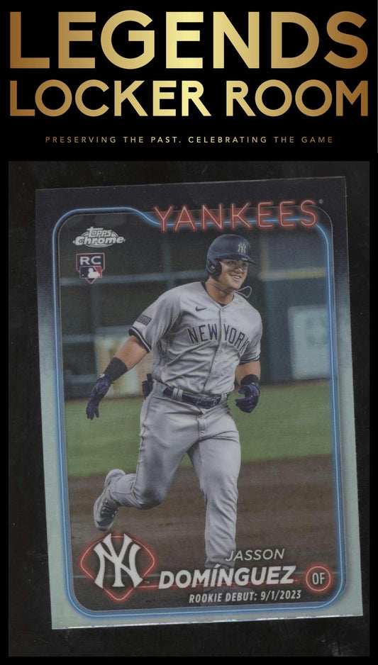 2024 Topps Chrome Update #USC70 Jasson Domínguez Refractors