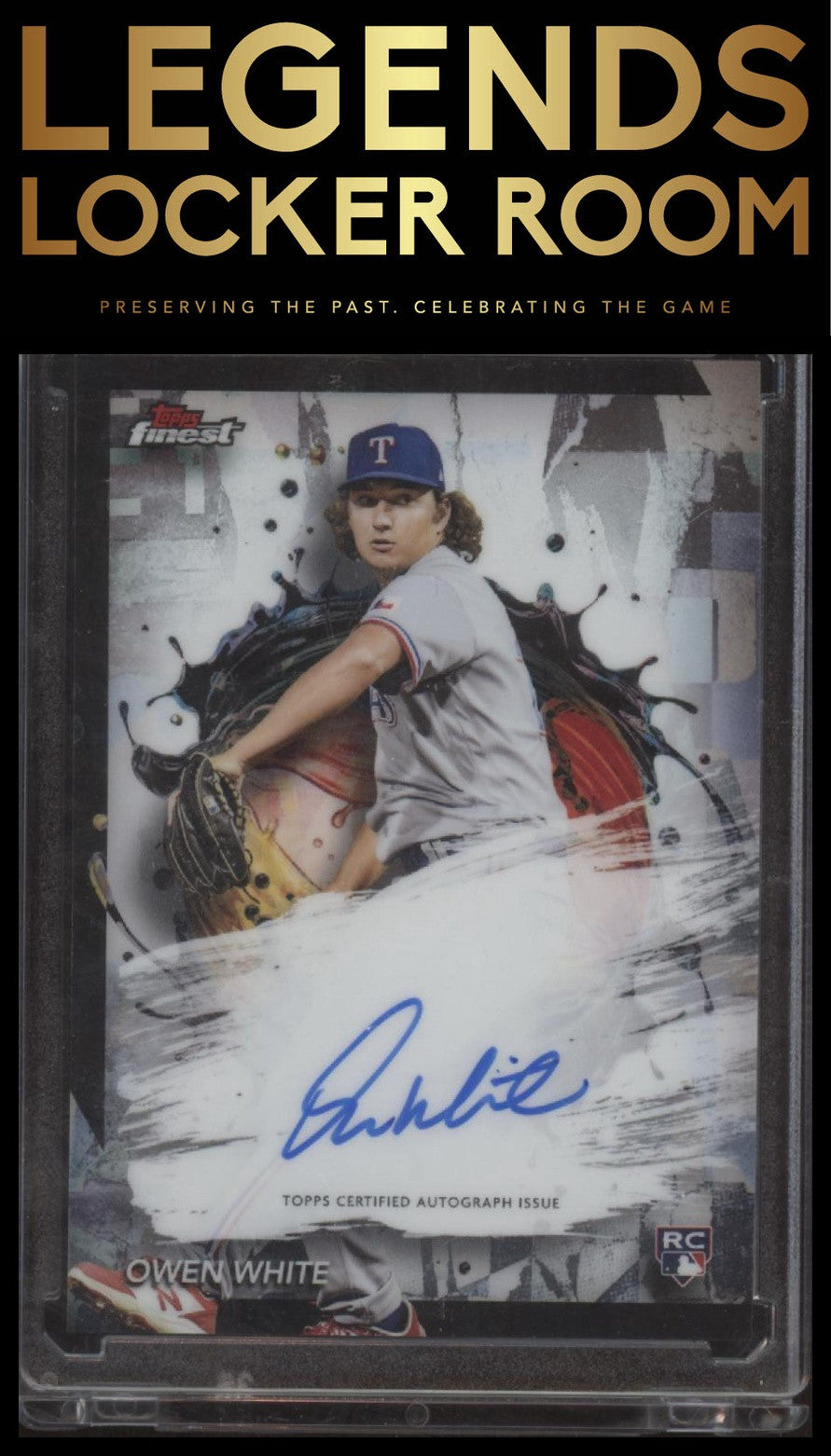 2024 Finest #FA-OW Owen White Finest Autographs