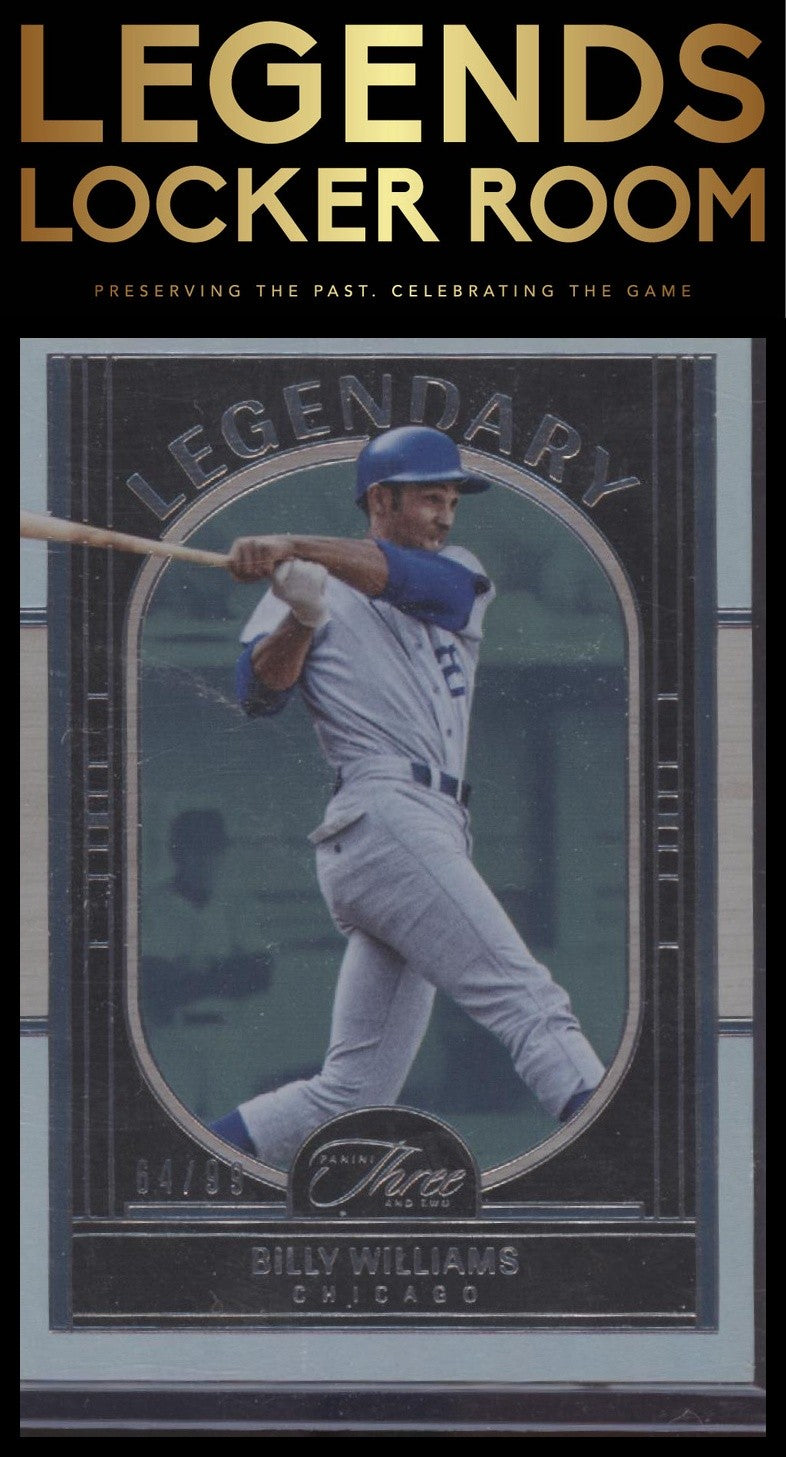 2024 Panini Three and Two #24 Billy Williams Legendary #/99