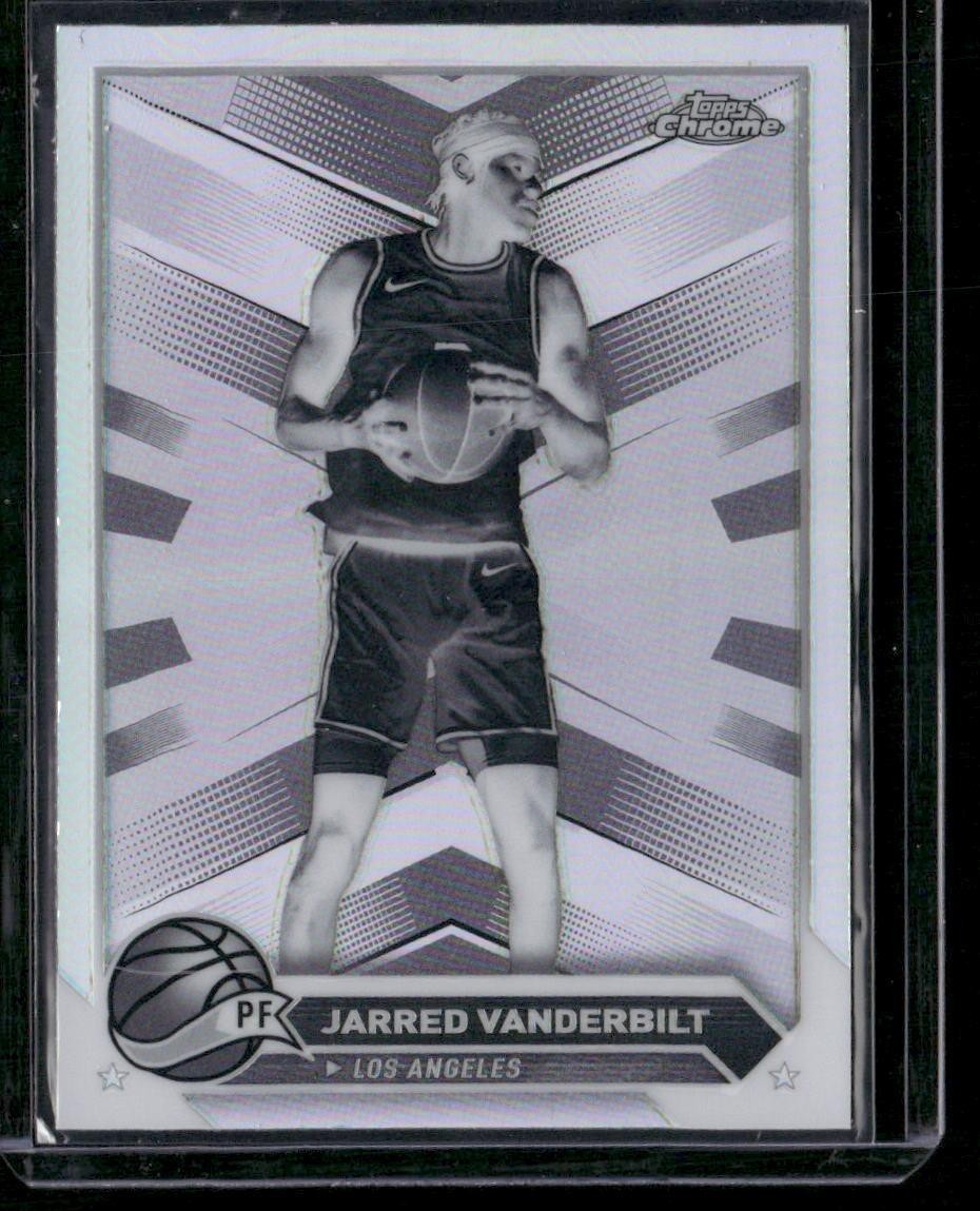 2023-24 Topps Chrome #163 Jarred Vanderbilt Negative Refractors