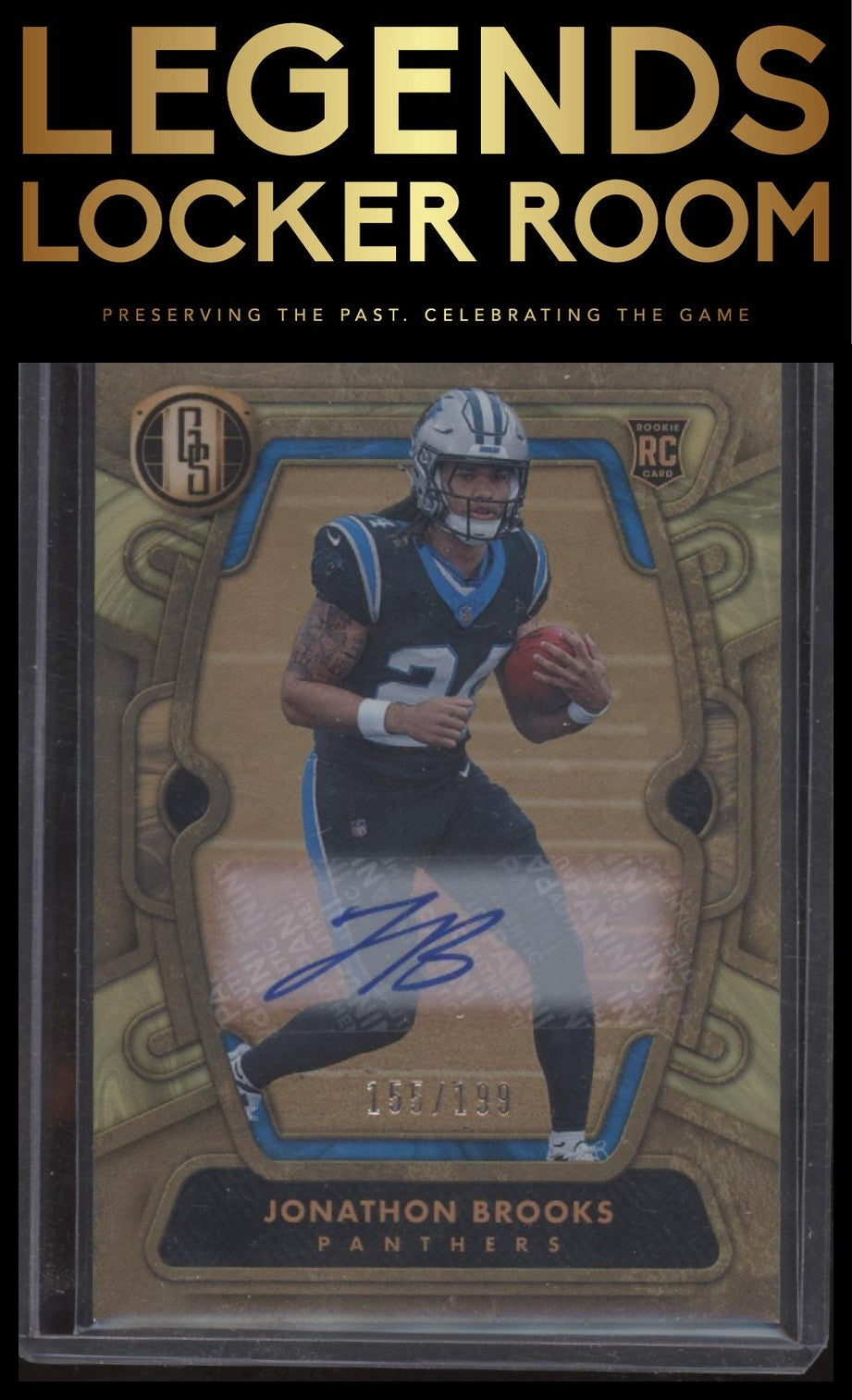 2024 Panini Gold Standard #138 Jonathon Brooks Autographs #/199