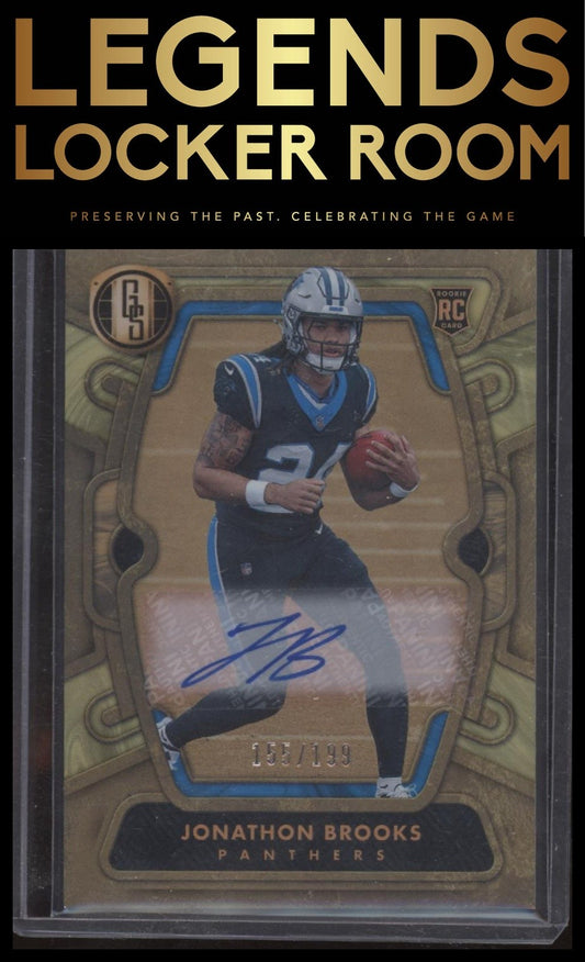 2024 Panini Gold Standard #138 Jonathon Brooks Autographs #/199