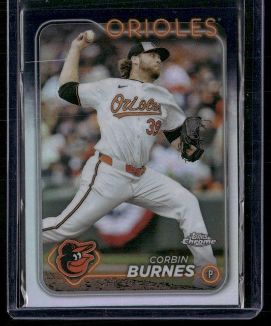2024 Topps Chrome #3 Corbin Burnes Refractors