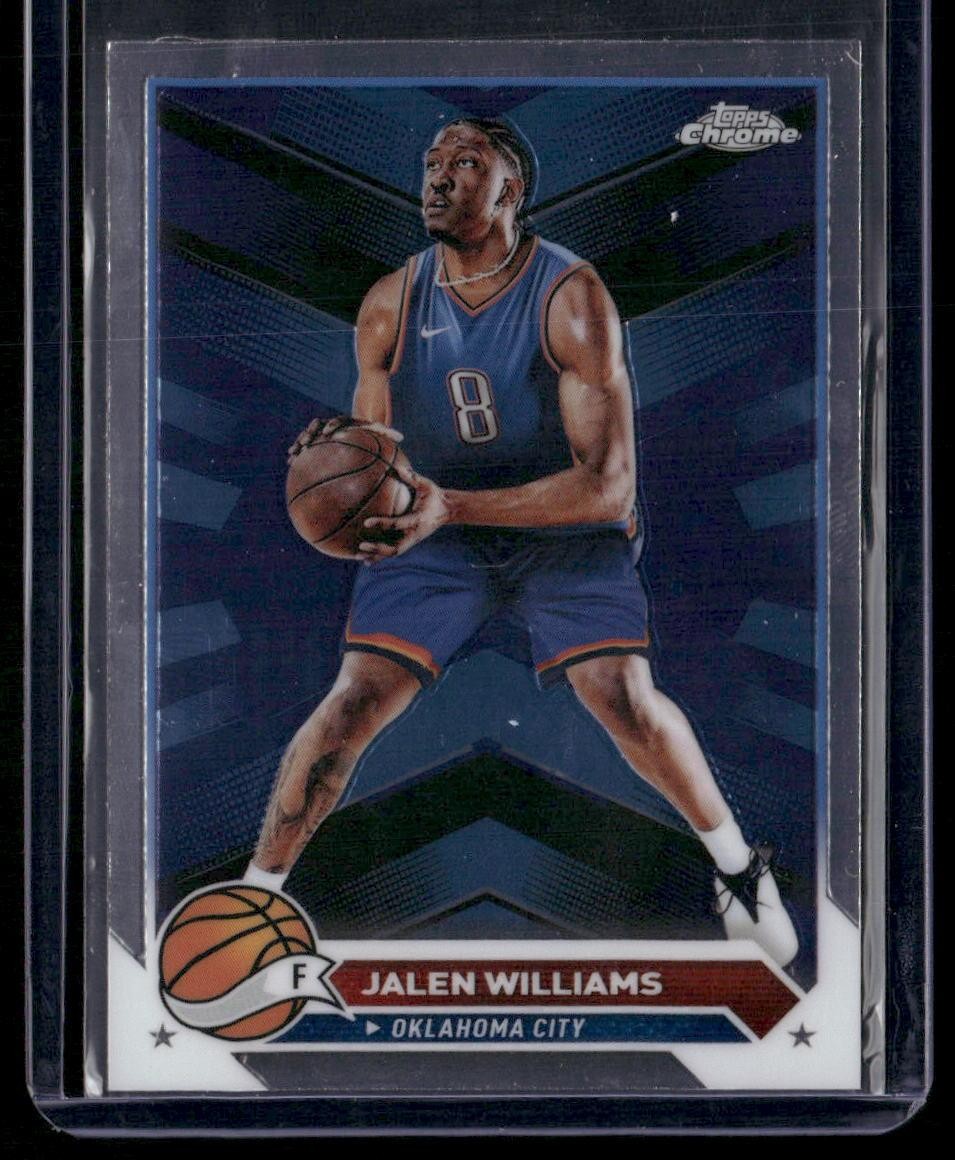 2023-24 Topps Chrome #184 Jalen Williams