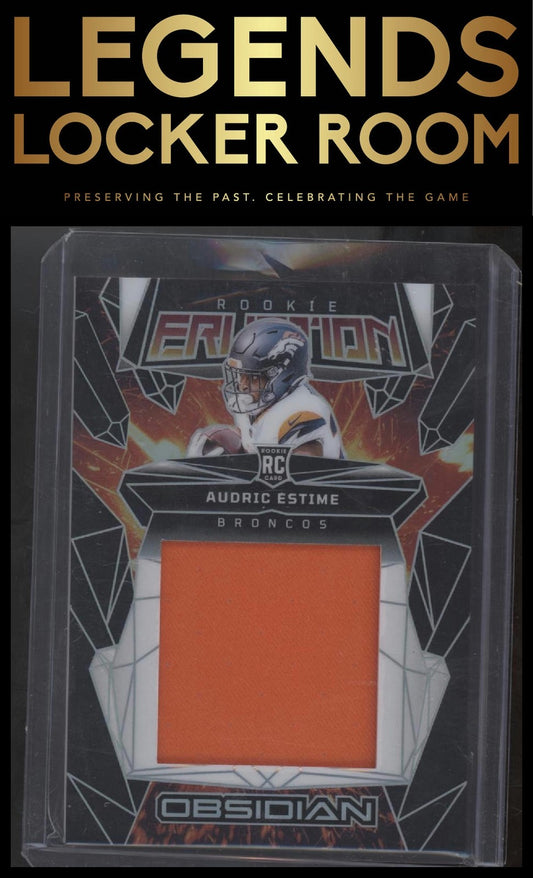 2024 Panini Obsidian - Rookie Eruption Materials #2 Audric Estime