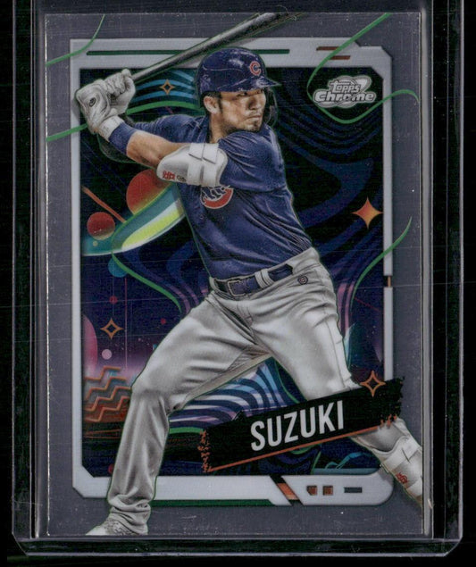 2024 Topps Chrome Cosmic #142 Seiya Suzuki