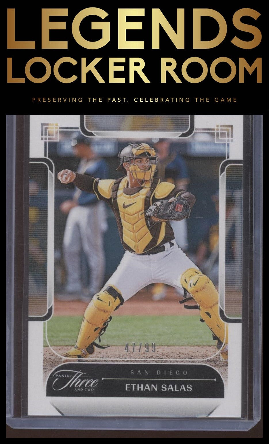 2024 Panini Three and Two #10 Ethan Salas #/99
