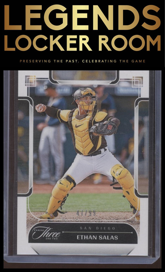 2024 Panini Three and Two #10 Ethan Salas #/99
