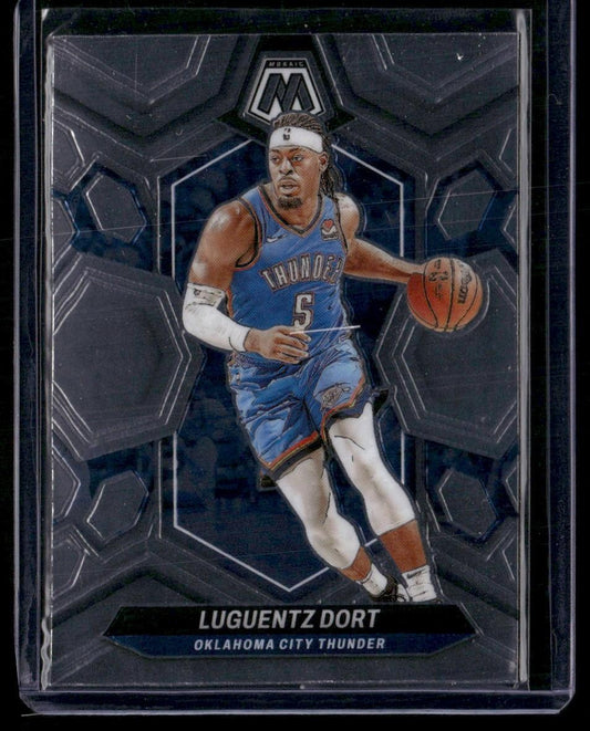 2023-24 Panini Mosaic #191 Luguentz Dort