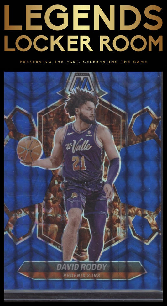 2023-24 Panini Mosaic #157 David Roddy Blue #/199