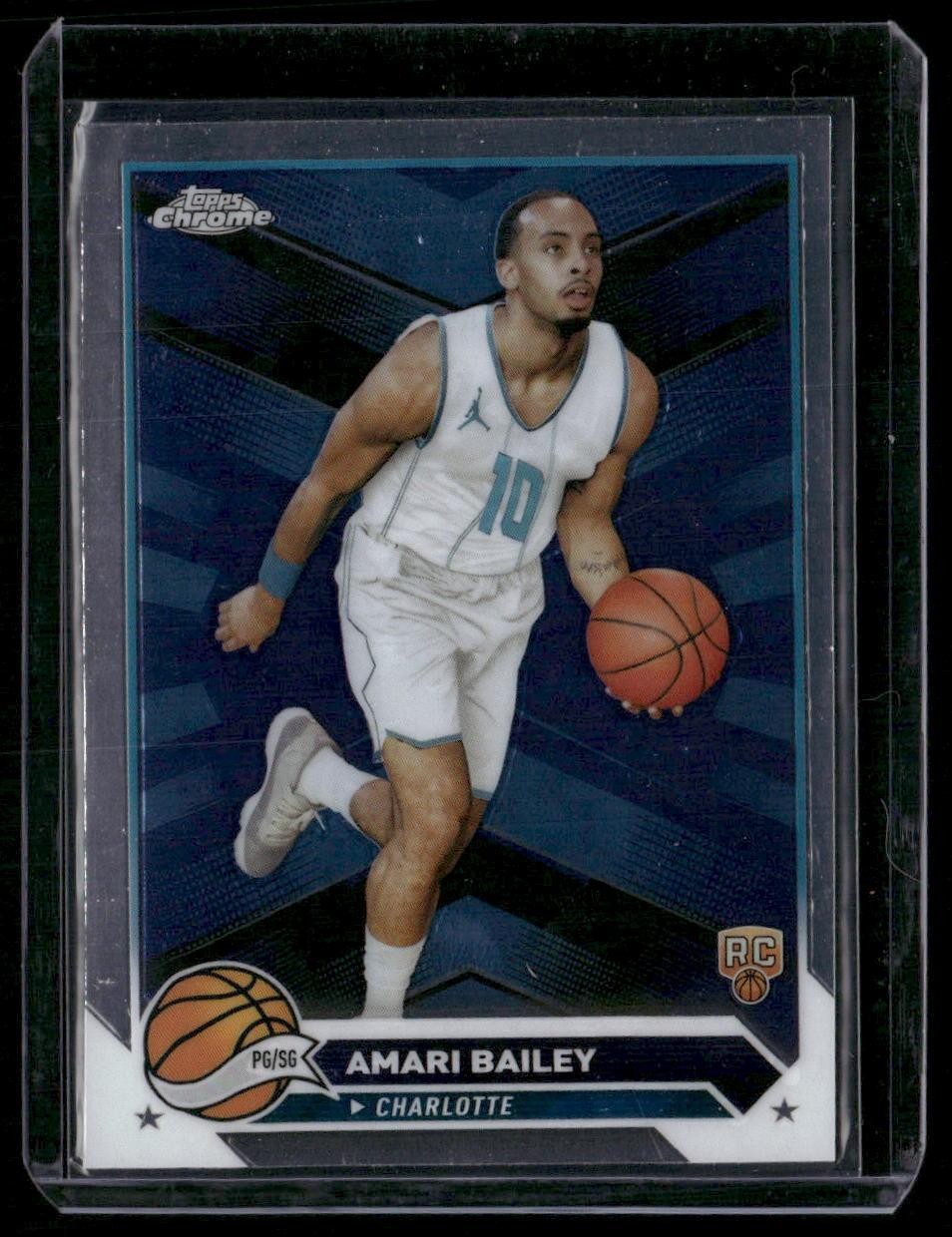 2023-24 Topps Chrome #172 Amari Bailey
