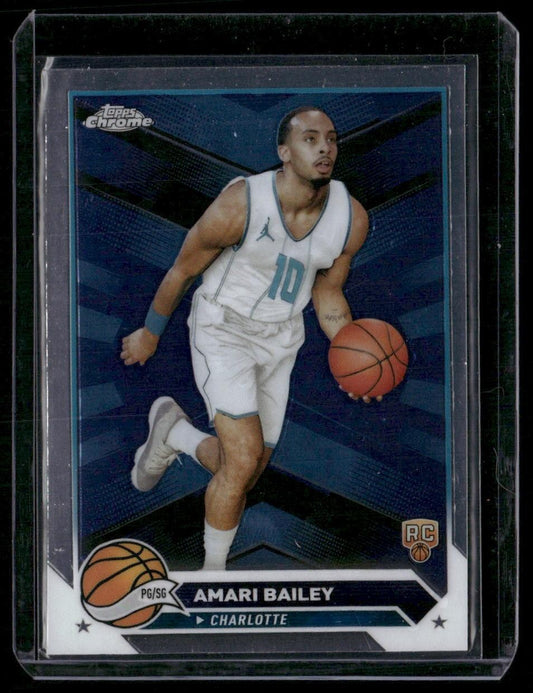 2023-24 Topps Chrome #172 Amari Bailey