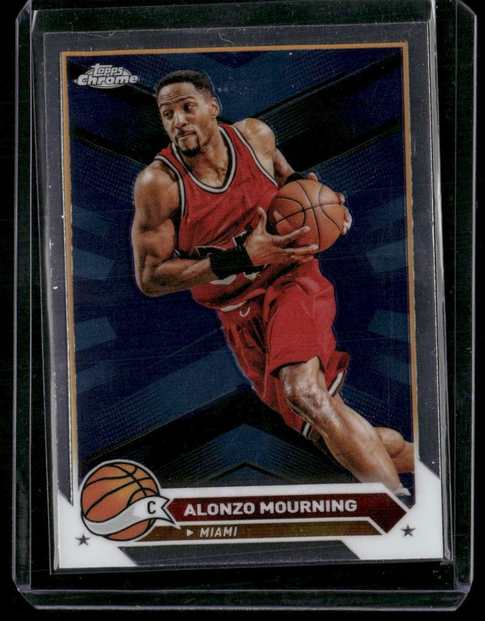 2023-24 Topps Chrome #43 Alonzo Mourning