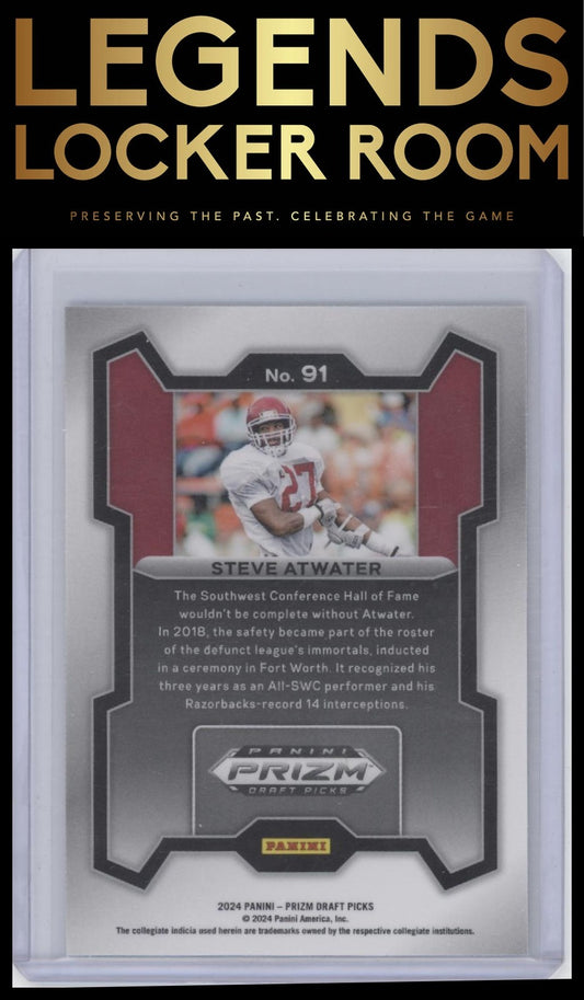 2024 Panini Prizm Draft Picks #91 Steve Atwater