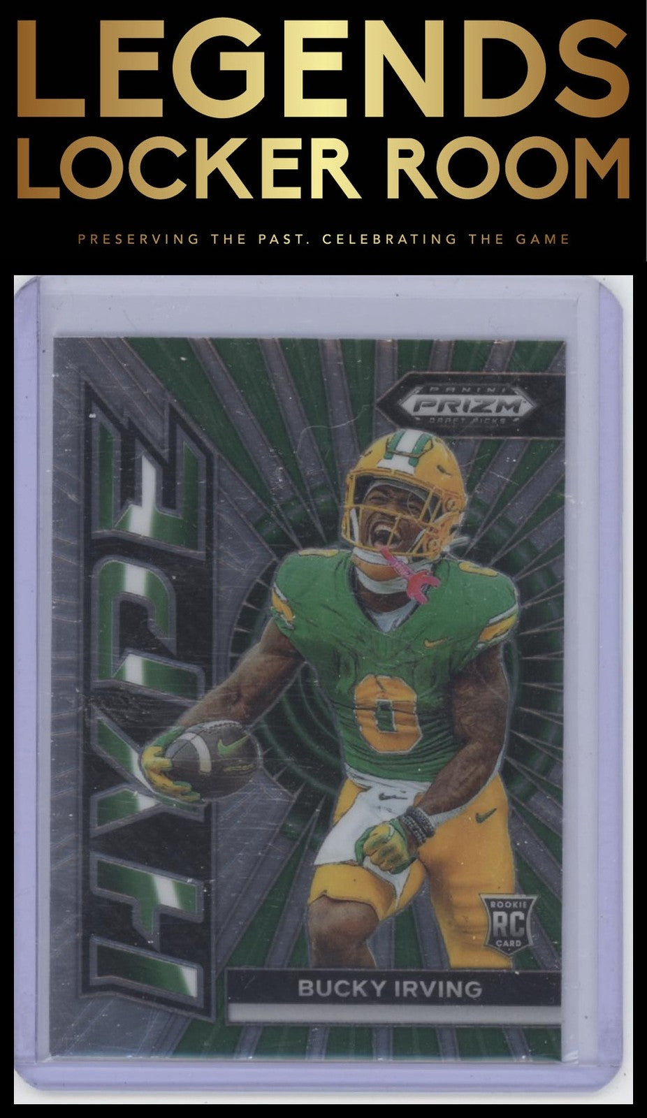 2024 Panini Prizm Draft Picks #HP-BI Bucky Irving Hype