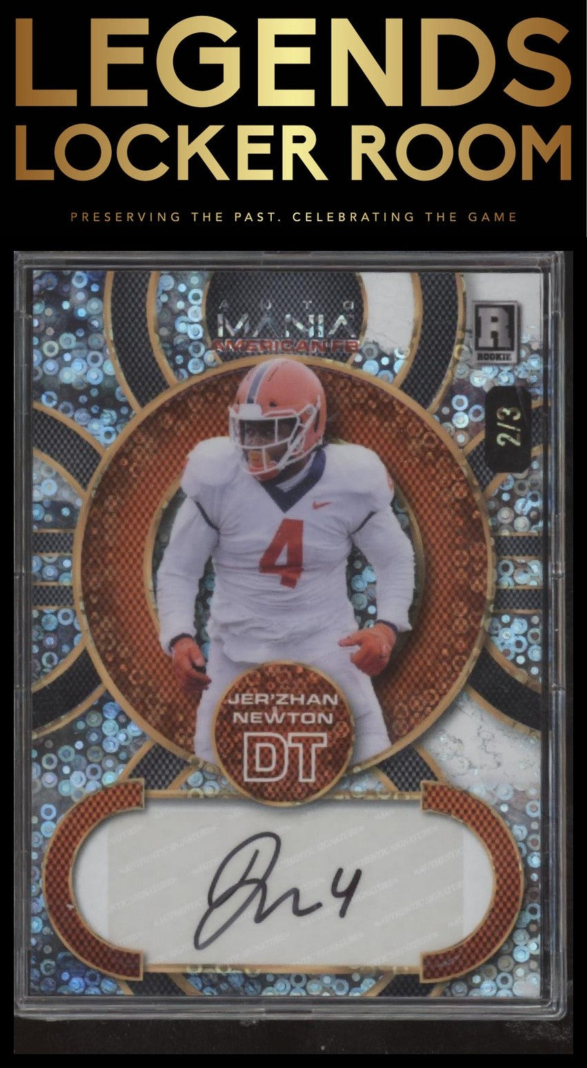 2024 Wild Card Automania American Jer'Zhan Newton Circle Kaleidoscope #/3